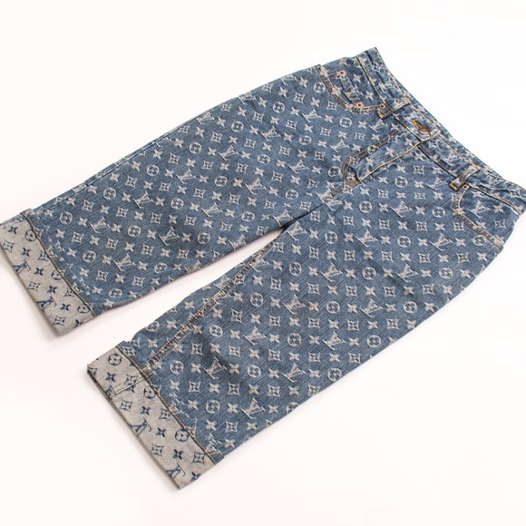 Louis Vuitton Monogram FR38 Denim Short - Picture 4 of 8